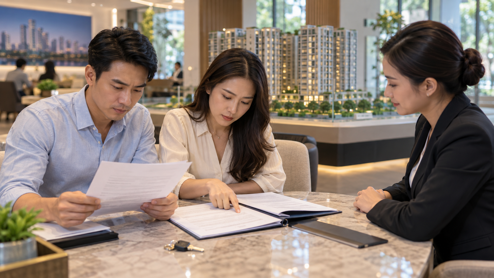 Đọc lướt các điều khoản quan trọng trong hợp đồng mua bán nhà đất
