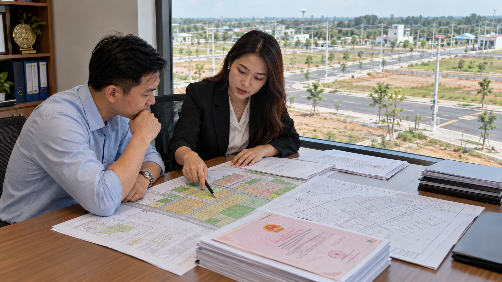 Xác minh pháp lý tổng thể của dự án đất nền